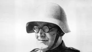 Karl Barth als Soldat (Foto: Karl Barth Archiv, Basel)