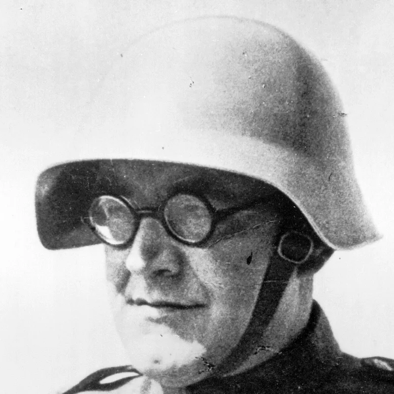 Karl Barth als Soldat (Foto: Karl Barth Archiv, Basel)