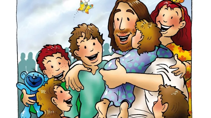 Jesus und die Kinder (Foto: Adonia)