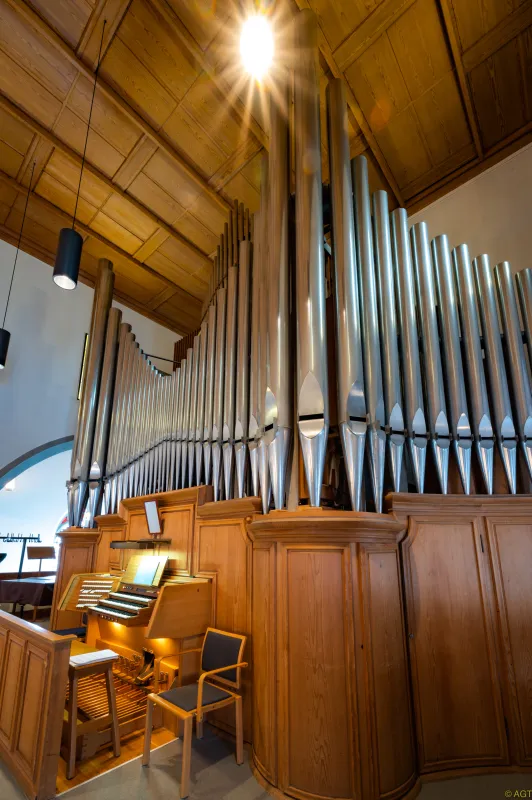 Orgel (Foto: Archiv KG K&uuml;snacht)